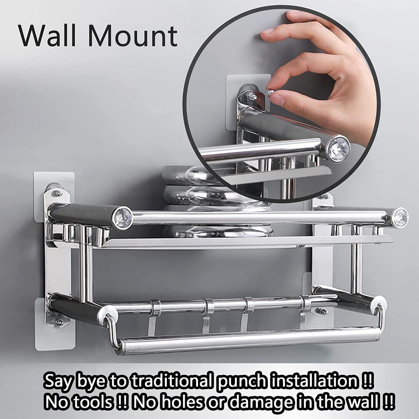 Hooks for Kitchen Bathroom Bedroom Living Room 12 Pcs