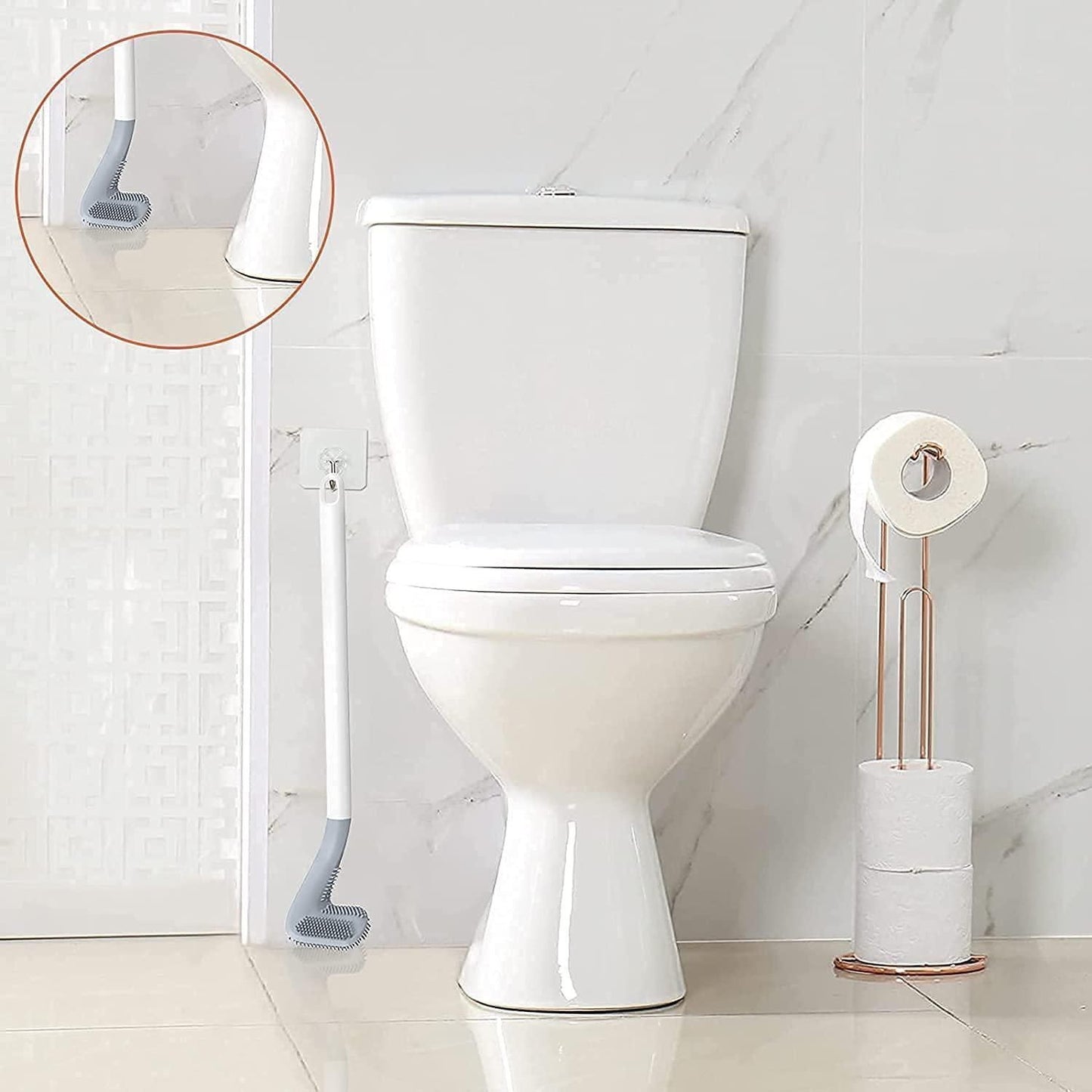 Golf Toilet Brush Pack of 2