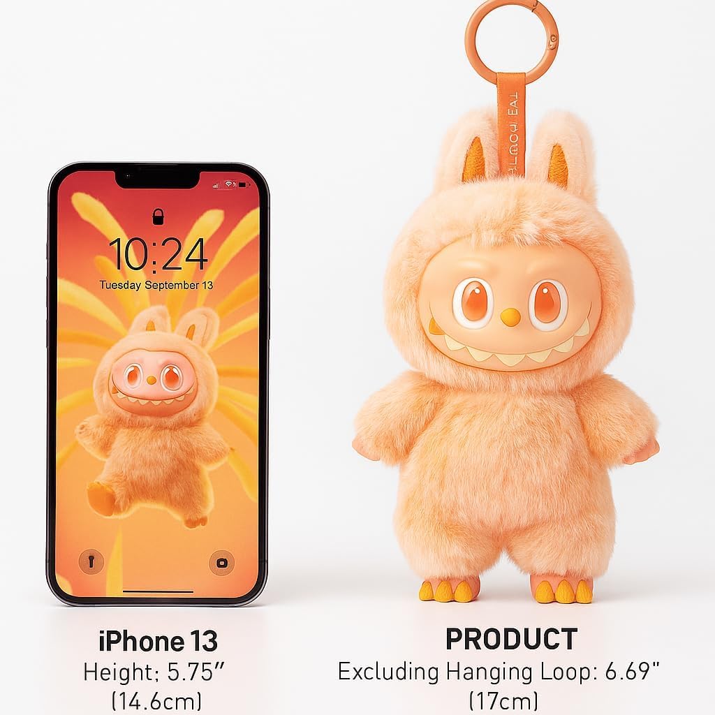 Labubu Plush Keychain - Blind Box